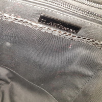Roberto Cavalli Backpack in linen / leather