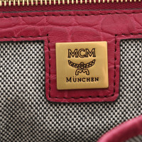 Mcm Fuchsiafarbene Handtasche