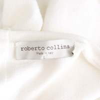 Roberto Collina Strick aus Baumwolle in Weiß