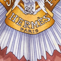 Hermès Seidentuch "Casques et Plumets"