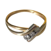 Boucheron anello di diamanti