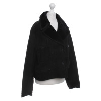 Chanel Suede jacket in black