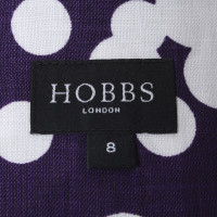 Hobbs Linen skirt with polka dots