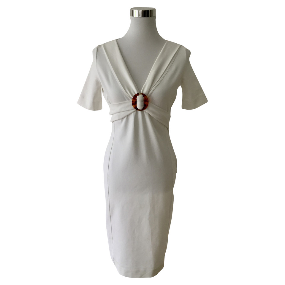 Gucci Kleid aus Viskose in Weiß