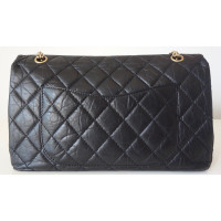 Chanel 2.55 Leer in Zwart