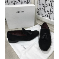 Céline Suede loafers