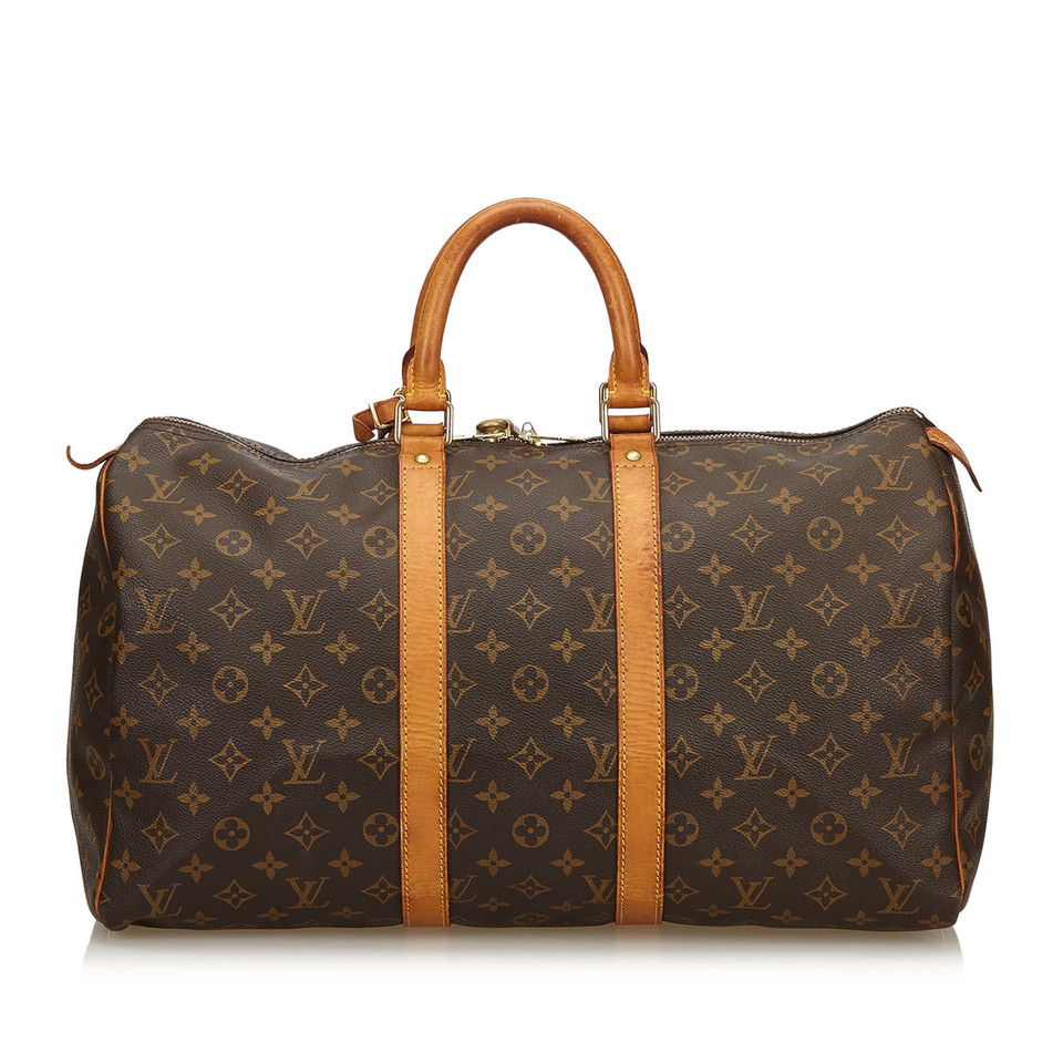 Louis Vuitton Keepall 45 en Toile en Marron