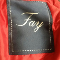 Fay Quilted jacket in red