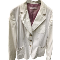 Red Valentino Jacket/Coat Cotton in White