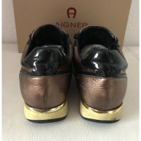 Aigner Material mix sneakers