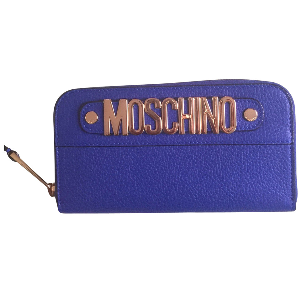 Moschino Wallet in blue
