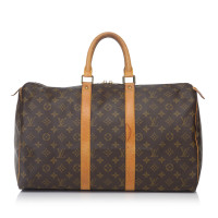 Louis Vuitton Keepall 45 en Toile en Marron