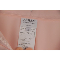 Armani Zijden broek in roze