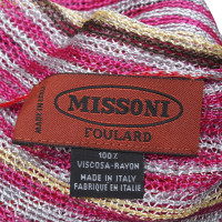 Missoni Piccola poncho con frange