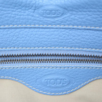 Tod's Handbag in turquoise blue