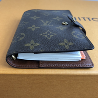 Louis Vuitton "Agenda Fonctionnel PM Monogram Canvas"