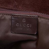 Gucci Schultertasche aus Lackleder