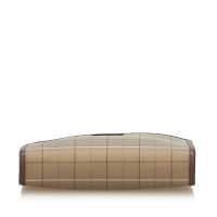 Burberry clutch with checked pattern