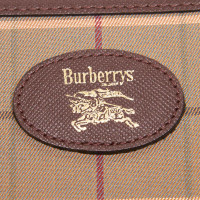 Burberry clutch con motivo a quadri