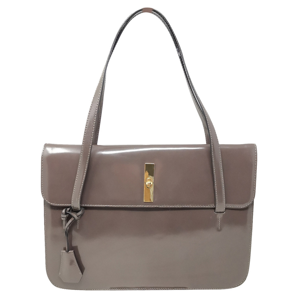 Tosca Blu Handbag Leather in Grey