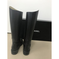 Chanel Classic leather boots