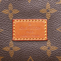 Louis Vuitton Saumur 30 aus Canvas in Braun