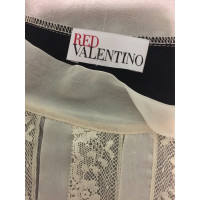Red Valentino Top en noir et blanc