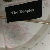 The Kooples zijden jurk met een bloemmotief
