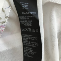 The Kooples Seidenkleid mit floralem Muster