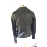 Versace leather jacket