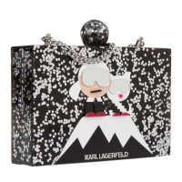 Karl Lagerfeld clutch "Holiday Iceberg Minaudiere"