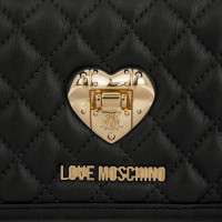 Moschino Love Borsa gialla con catena portante