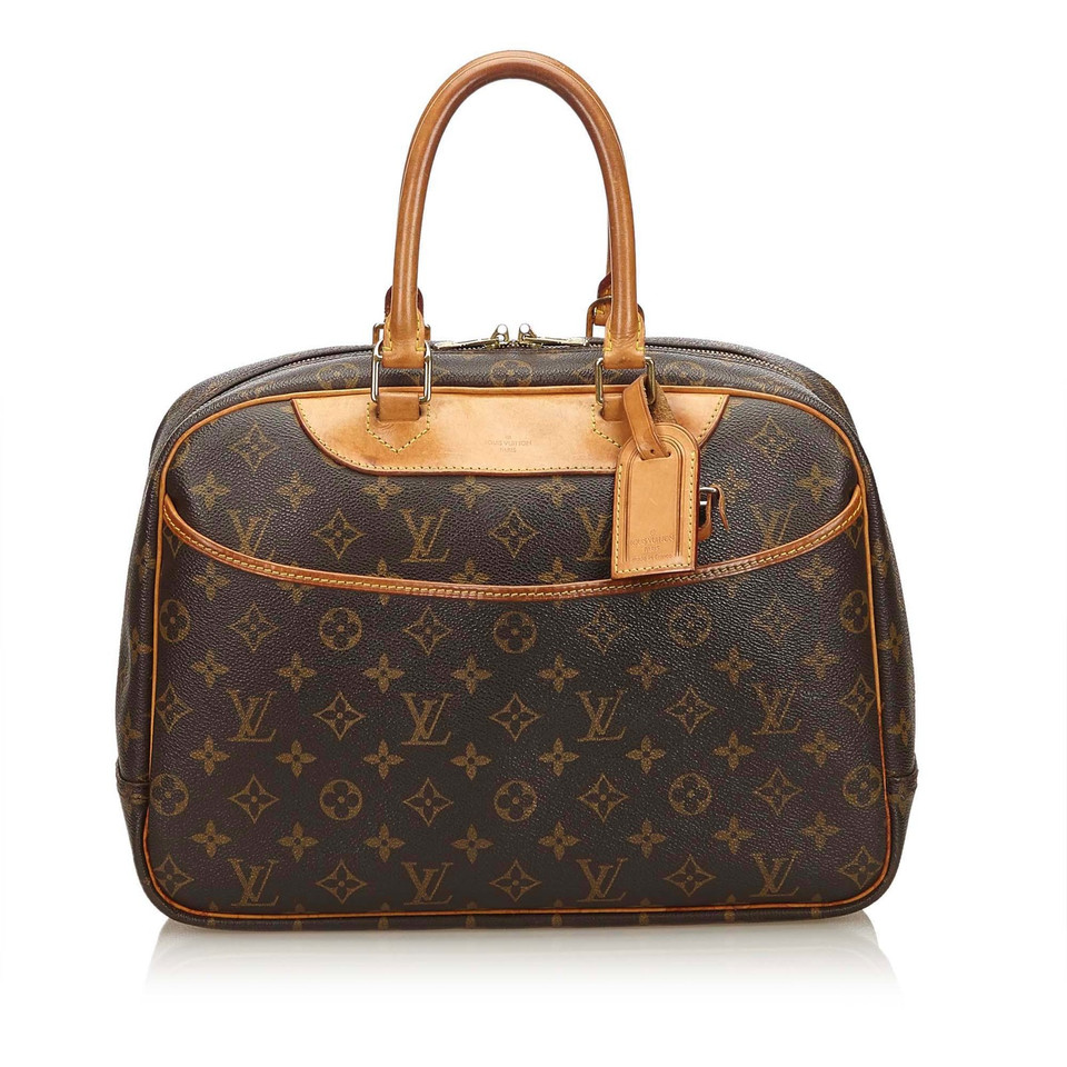 Louis Vuitton Deauville 35 aus Canvas in Braun