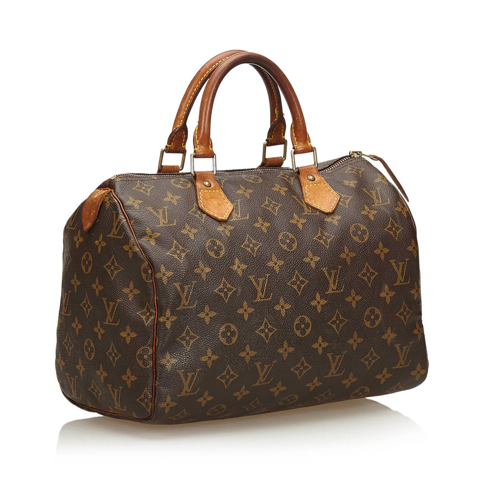 Louis Vuitton Speedy 30 Canvas in Bruin