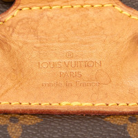 Louis Vuitton Montsouris in Tela in Marrone