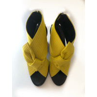 Christian Wijnants Sandals Leather in Yellow