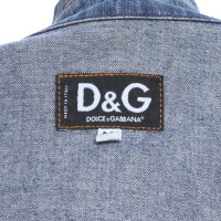 D&G Jacket/Coat Jeans fabric in Blue