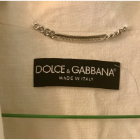 Dolce & Gabbana Giacca in lino bianca