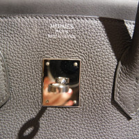 Hermès Birkin Bag 35 Leer in Grijs