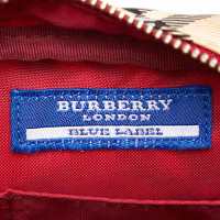Burberry Plaid Canvas Crossbody Bag