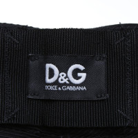 D&G Pantalon en noir