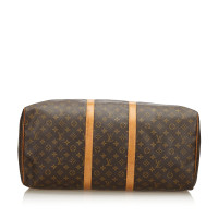 Louis Vuitton Keepall 55 en Toile en Marron