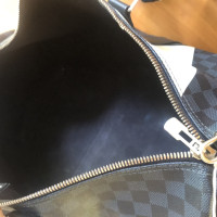 Louis Vuitton Keepall 45 Leather in Black
