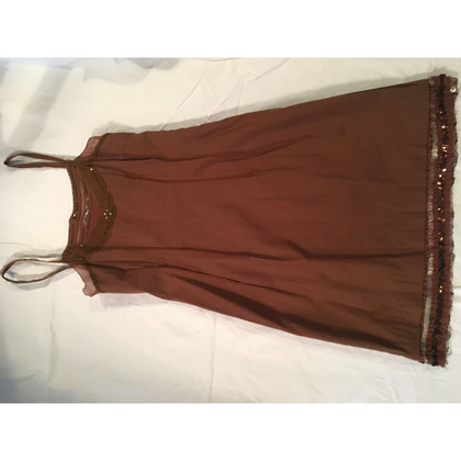 Philosophy Di Alberta Ferretti Dress Cotton in Brown