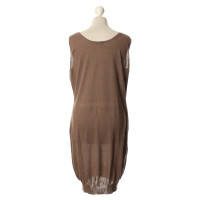 Iris Von Arnim Lange top in Taupe