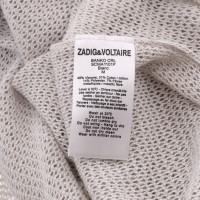 Zadig & Voltaire Pullover in Beige/Grau