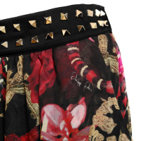 Philipp Plein Multicolored silk skirt