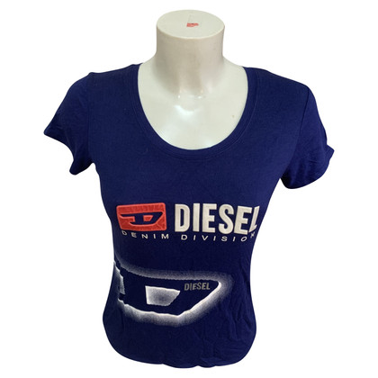Diesel Vestito in Viscosa in Blu