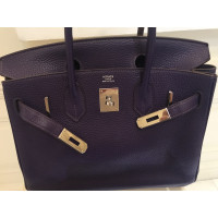 Hermès Birkin Bag 30 Leer in Violet