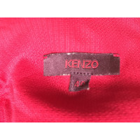 Kenzo Wickelbluse in Rot